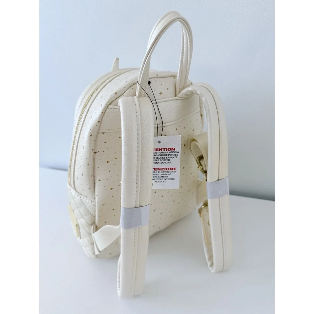 Disney Parks WDW 50th Anniversary Castle Loungefly Backpack‎ White NWT